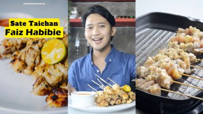 Resep Sate Taichan dengan Cocolan Sambal ala Faiz N. Habibie, Gurih dan Menyegarkan!