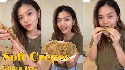 Resep Simple Membuat Cemilan Soft Crepes Gluten Free ala Nindy Sanyoto!