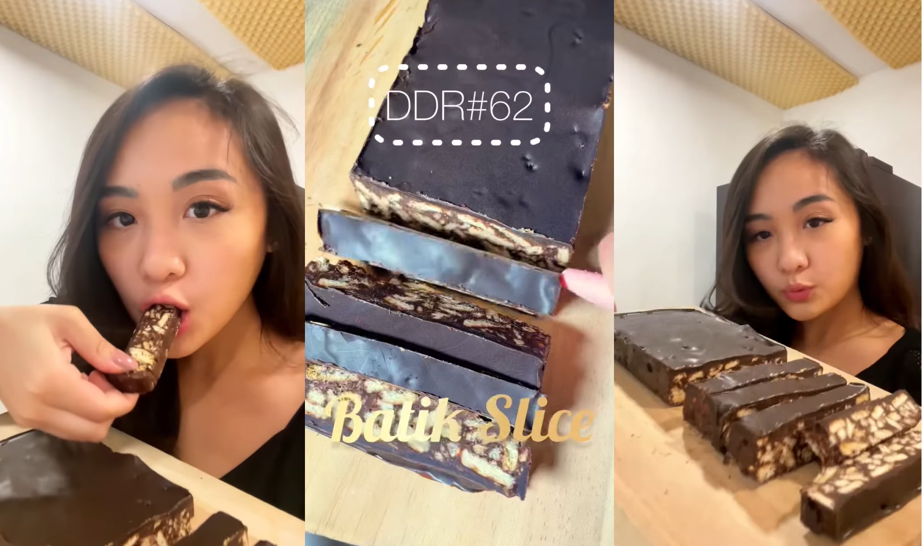 Pecinta Batik Wajib Recook Resep Kue Batik Slice ala Nadya Puteri
