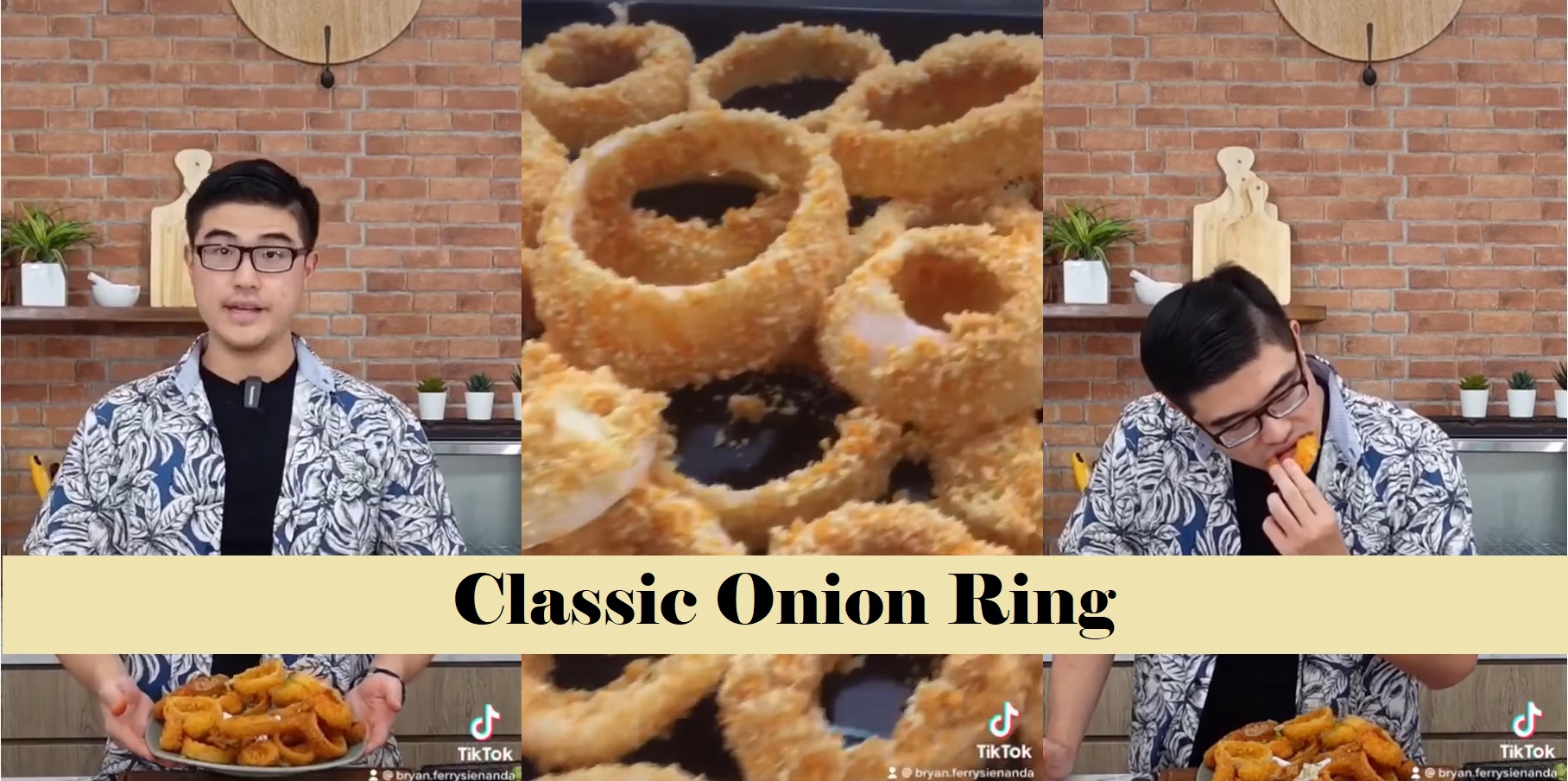 Resep Klasik Onion Ring yang Gurih dan Crunchy ala Bryan Ferrysienanda