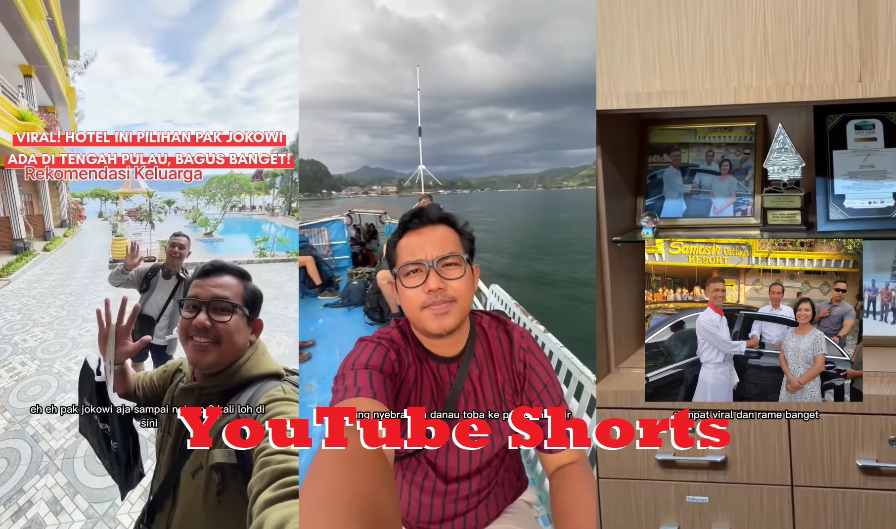 Nyebrang ke Pulau Samosir, Adhe Tora Bagikan Rekomendasi Hotel di Pinggir Danau Toba!