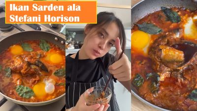 Resep Olahan Ikan Sarden Kalengan Super Hemat yang Bisa jadi Penyelamat Perut Lapar ala Stefani Horison