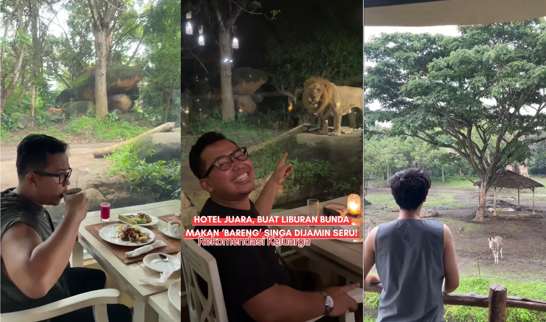 Adhe Tora Bagikan Rekomendasi Hotel untuk Staycation Sambil Bersafari di Gianyar, Bali!