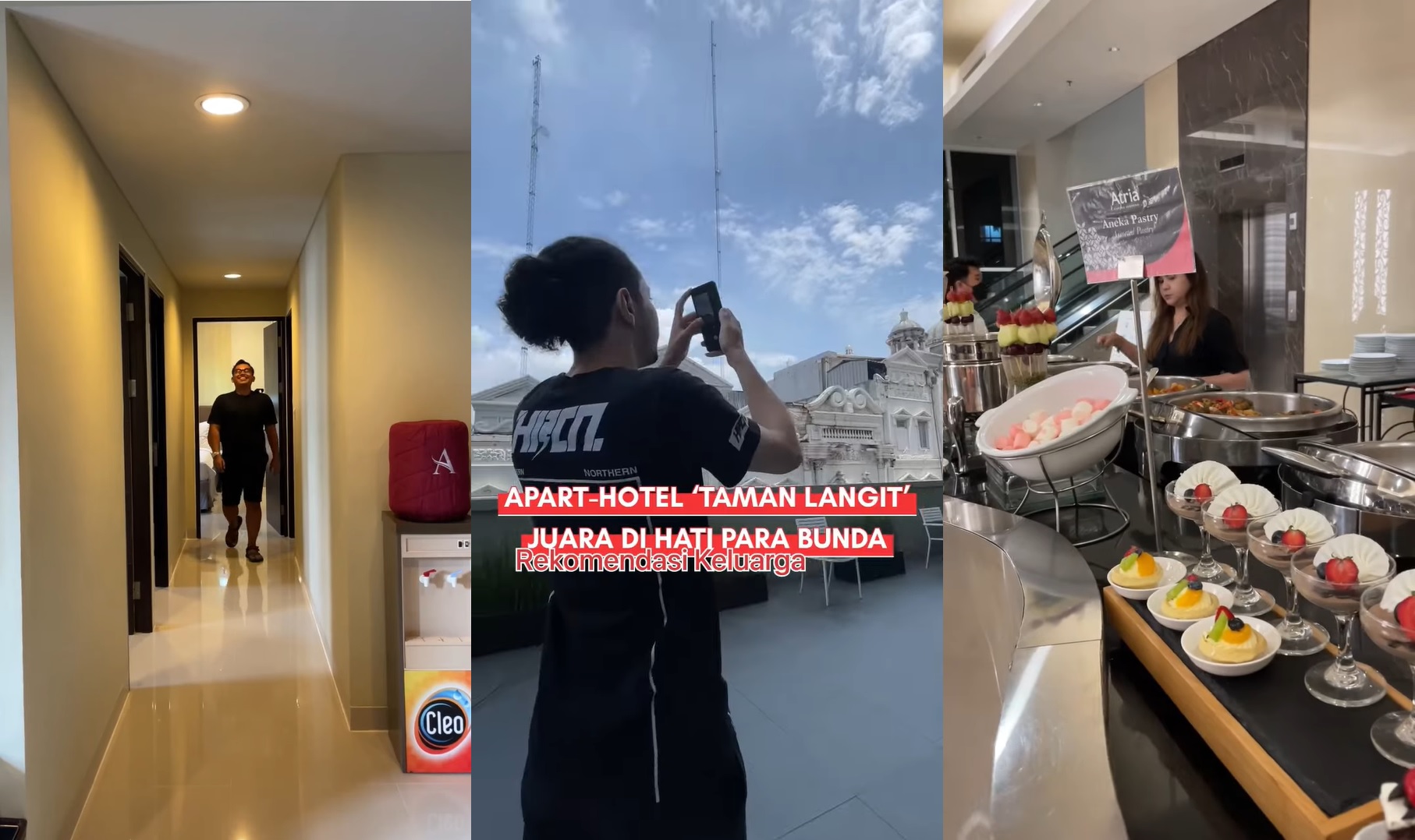 Rekomendasi Apart-Hotel di Gading Serpong dari Adhe Tora TV Ini Punya Spot Foto Taman Langit!