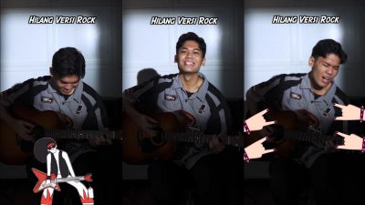 Raja Giannuca Ditantang Nyanyikan Sepenggal Lagu ‘Hilang’ dengan Genre Rock! Berhasil Tidak, ya?