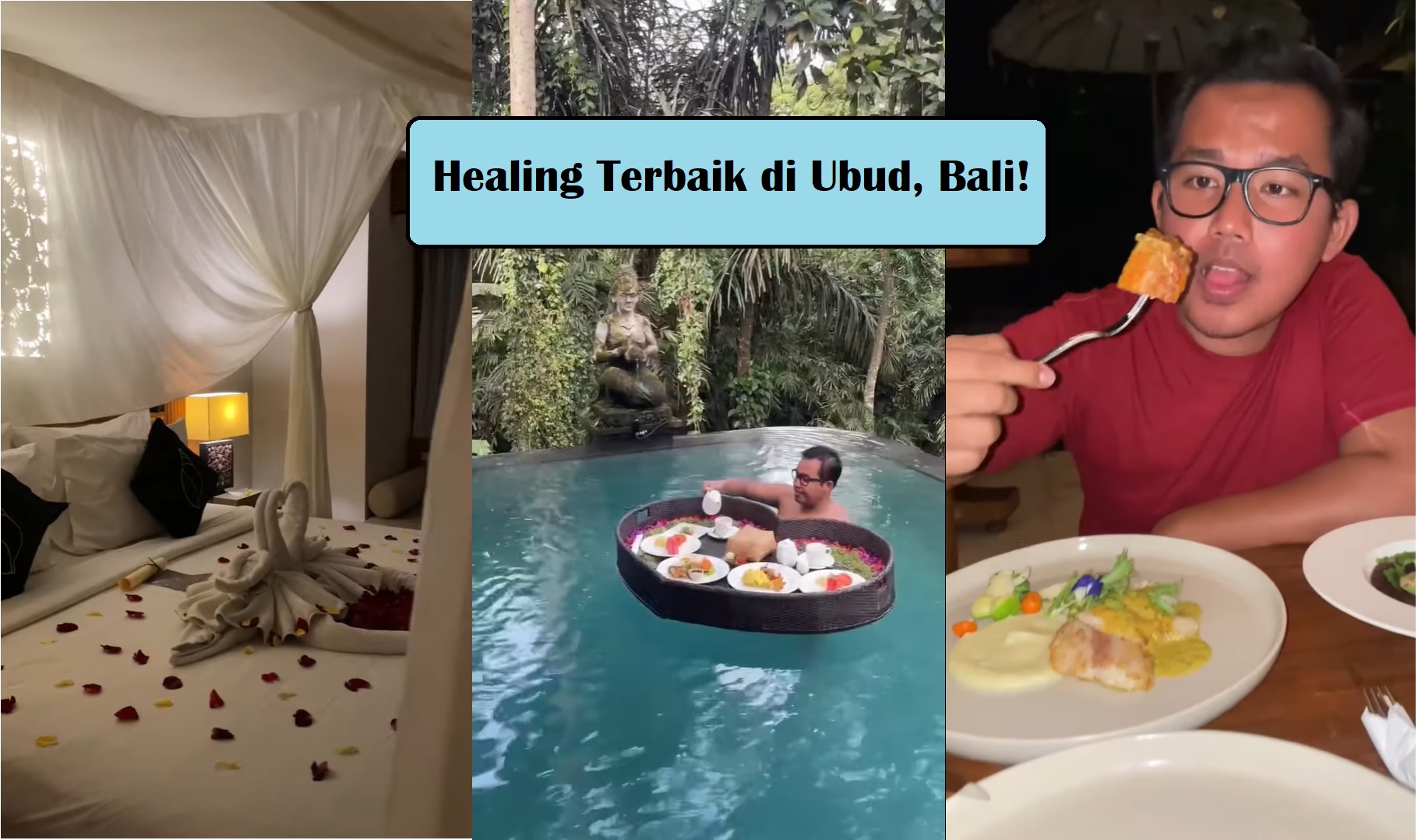 Birthday Trip ke Ubud, Bali, Adhe Tora Puas Habiskan Waktunya di Resort Ini!