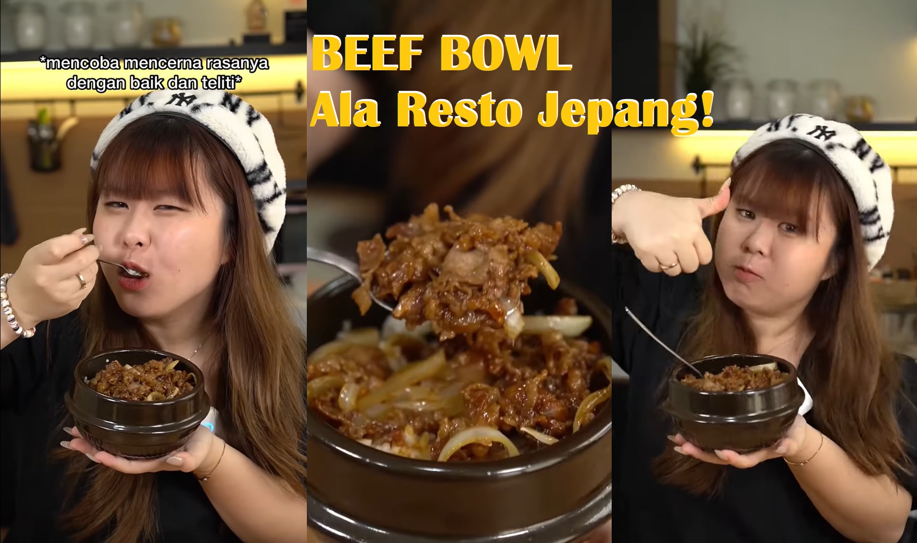 Resep Beef Bowl Resto Jepang ala Suami Vinny Laurencia, Ko Toni! Intip Cara Membuatnya di Sini!
