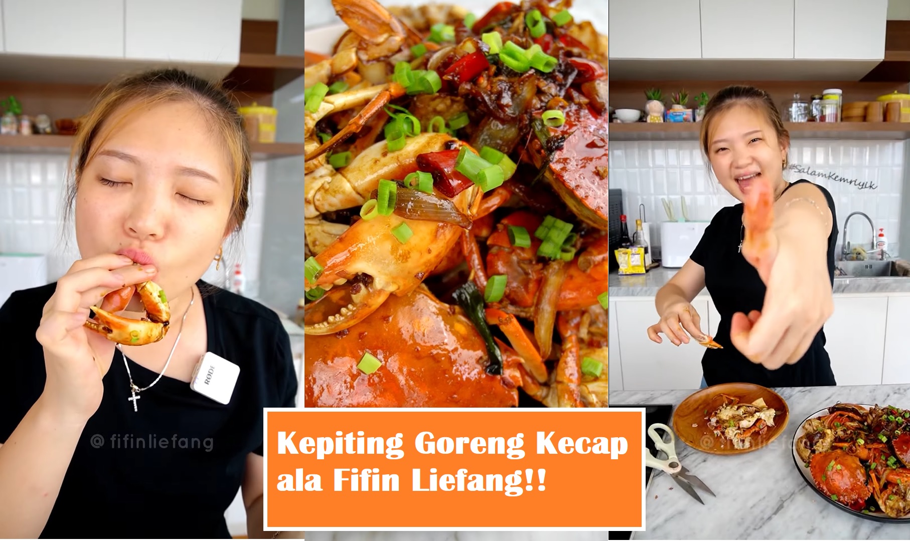 Resep Mudah Mengolah Kepiting ala Fifin Liefang, Bumbunya Meresap Sempurna!