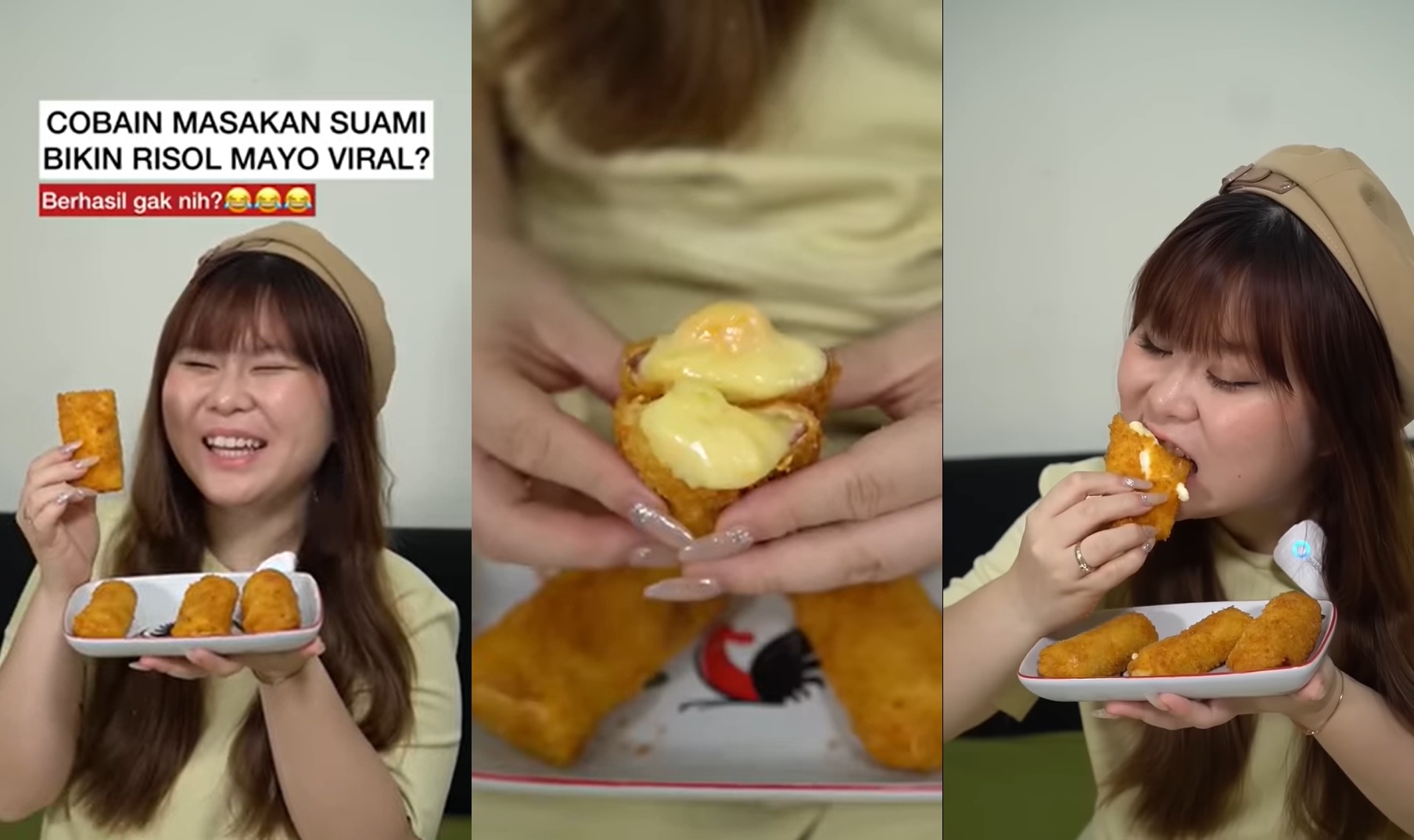 Vinny Laurencia Ketagihan Makan Risol Mayo Buatan Sang Suami! Cari Tahu Resepnya di Sini!