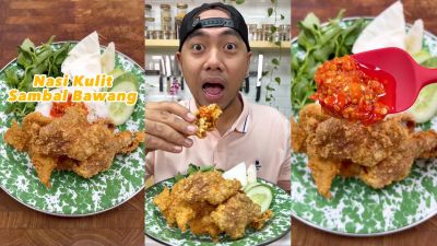 Super Krispi, Gurih, dan Pedas! Sontek Resep Kulit Ayam Goreng Sambal Bawang ala Jarle Kul di Sini!