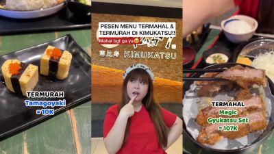 Vinny Laurencia Pesan Makanan Termahal dan Termurah di Resto Jepang Ini! Worth It yang Mana, Ya?