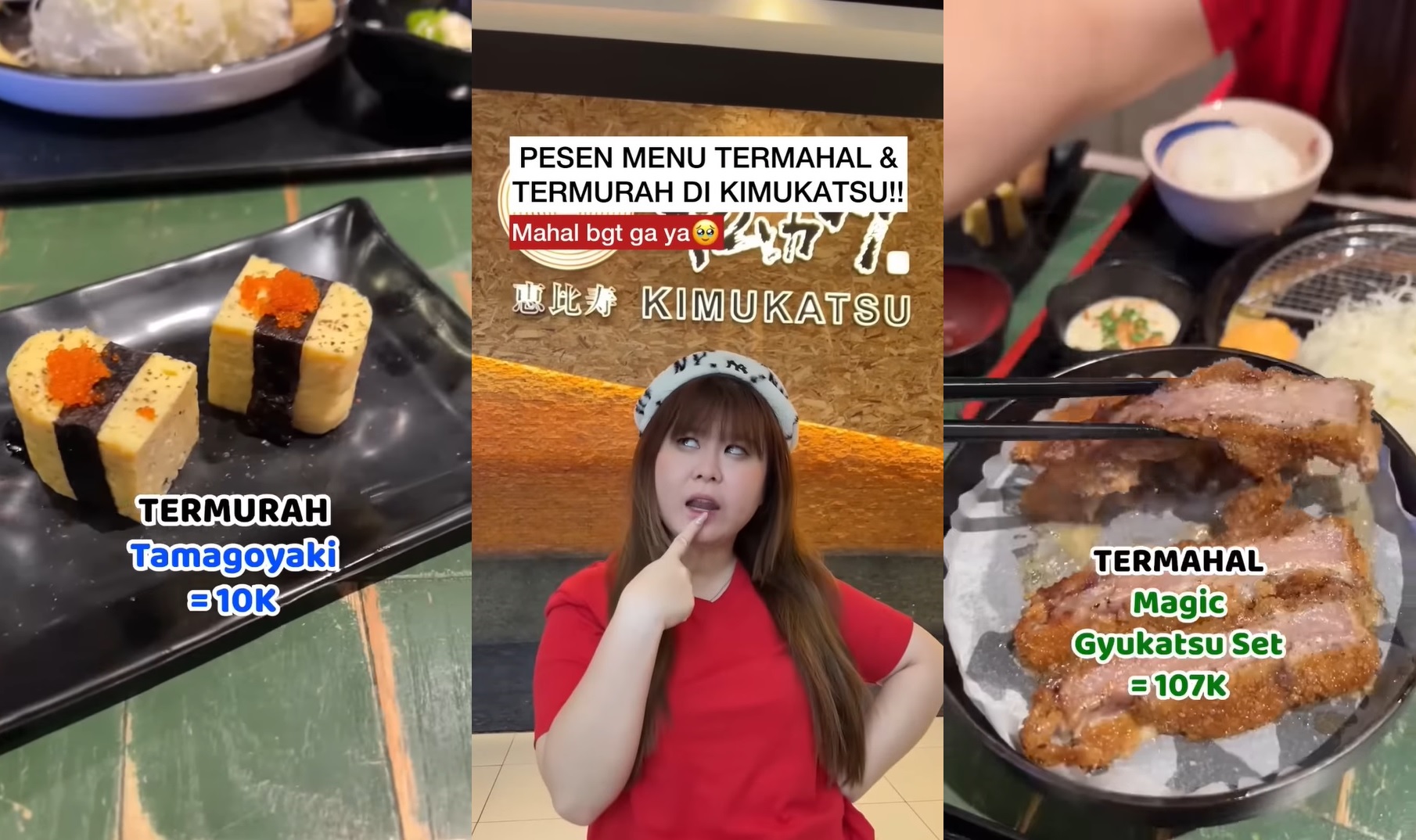 Vinny Laurencia Pesan Makanan Termahal dan Termurah di Resto Jepang Ini! Worth It yang Mana, Ya?