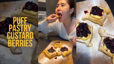 Machelwie Bagikan Resep Puff Pastry Berries untuk Sambut Natal! Sontek di Sini!