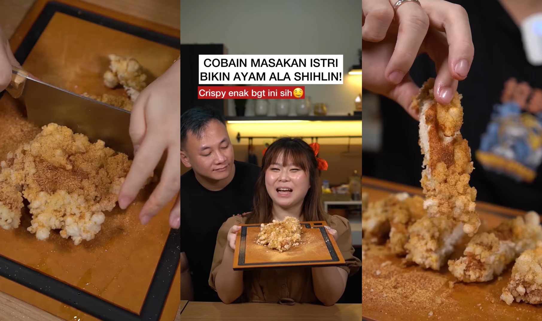 Vinny Laurencia Bagikan Resep Membuat Ayam Krispi dengan Bumbu BBQ, Cheese, dan Spicy!