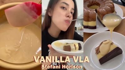 Cuma 4 Bahan! Intip Resep Membuat Vanilla Vla ala Stefani Horison!