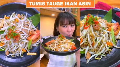 Resep Tumis Tauge Ikan Asin yang Murah Meriah Namun Menggugah Selera ala Chef Fransisca!