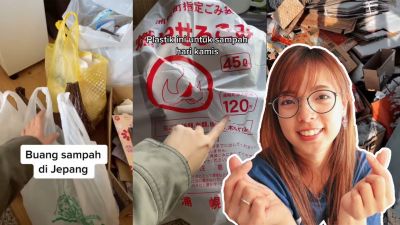 Diera Nathania Bagikan Tata Cara Pembuangan Sampah di Jepang! Meski Ribet, Tapi Lebih Rapi dan Bersih!