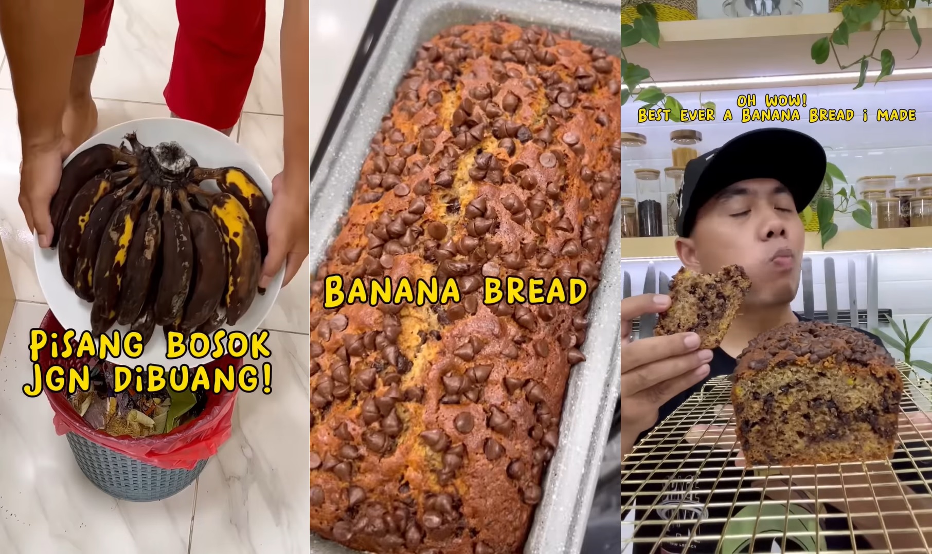 Pecinta Buah Pisang Wajib Coba Resep Membuat Banana Bread dengan Choco Chip ala Jarle Kul di Sini!