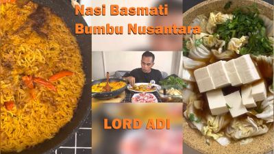 Resep Membuat Nasi Biryani dengan Bumbu Nusantara Lengkap dengan Yoghurt Raita ala Lord Adi!