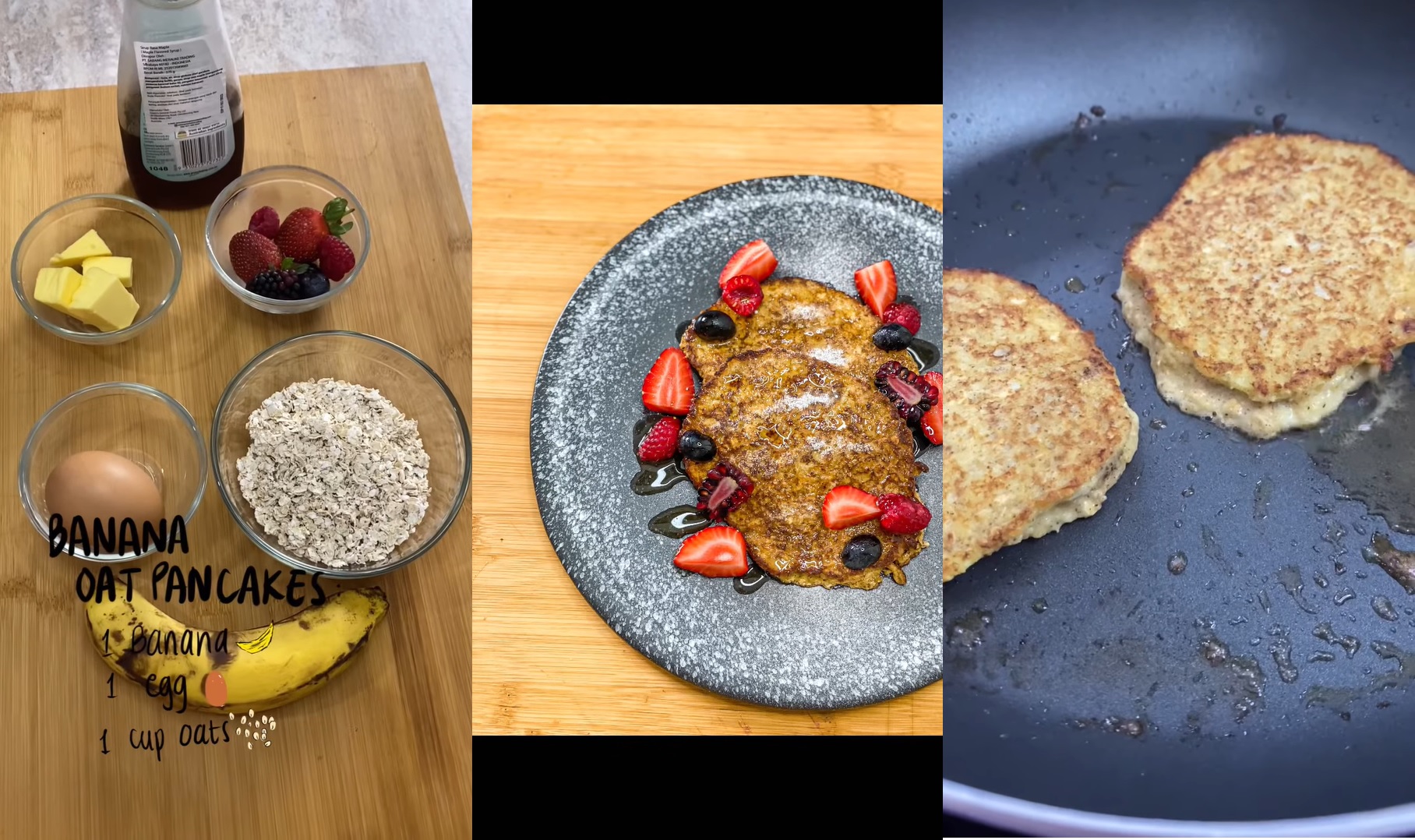 Cuma 3 Bahan! Catat Resep Oat Banana Pancake ala Jesselyn Lauwreen di Sini!