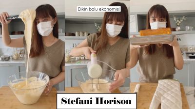 Cuma Modal 20 Ribu! Catat Resep Bolu Ekonomis ala Stefani Horison di Sini!