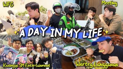 Bagikan Momen A Day In Life, Jerome Polin Sarapan di Warteg Hingga Jelajahi Kwangya!