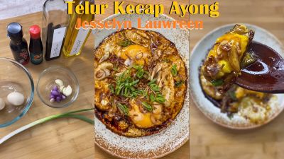 Resep Telur Kecap Ayong Khas Pontianak Next Level ala Jesselyn Lauwreen, Catat di Sini!