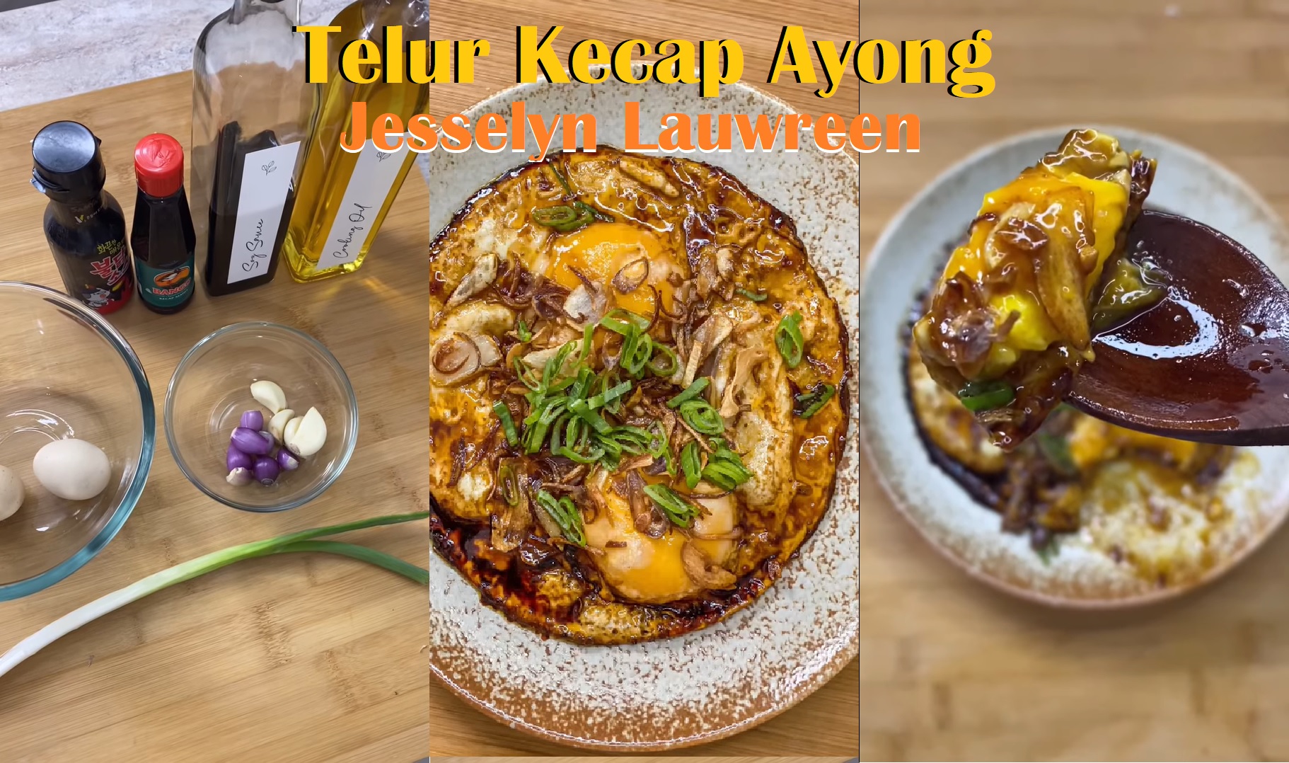 Resep Telur Kecap Ayong Khas Pontianak Next Level ala Jesselyn Lauwreen, Catat di Sini!