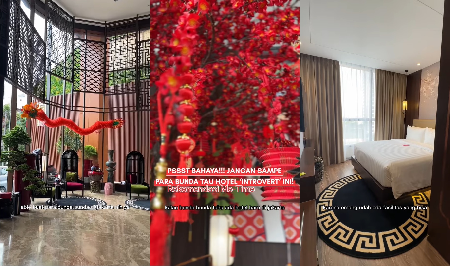 Staycation Imlek ke Hotel Rekomendasi Adhe Tora TV Aja! Berlokasi di Jakarta dengan Nuansa Chinese yang Kental!