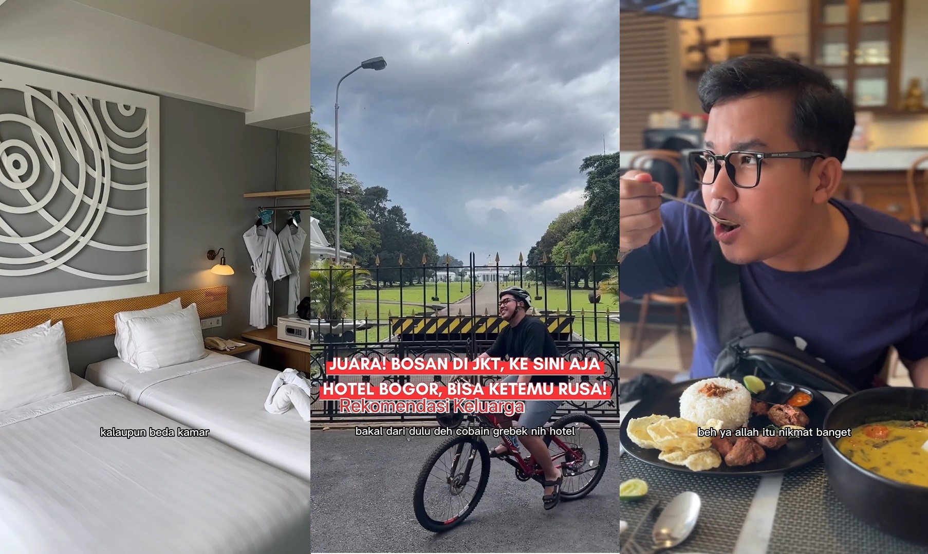 Liburan Gak Perlu Jauh-Jauh, Kota Bogor Ternyata Punya Hotel Asik di Dekat Jalan Surya Kencana! Bisa Liat Rusa!