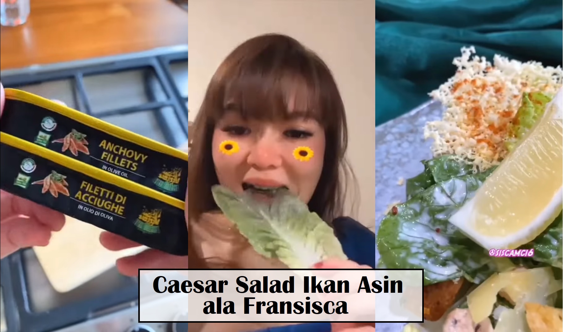 Penasaran dengan Rasa Caesar Salad? Chef Fransisca Bagikan Resepnya dengan Ikan Asin Fillet di Sini!