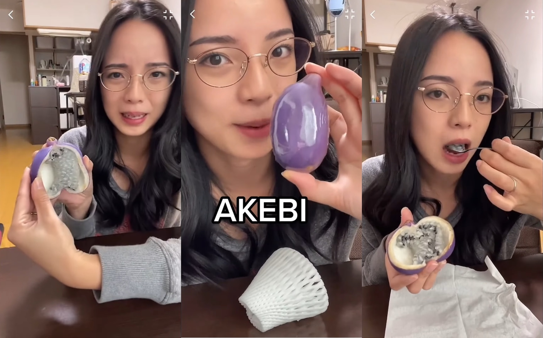 Unik! Buah Khas Jepang Bernama Akebi Berwarna Ungu Terang Ini Memiliki Bentuk Seperti Telur!