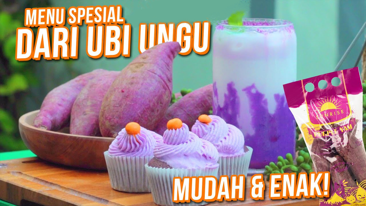 Resep Cupcake Ubi Ungu ala Sunrise Indonesia, Cocok untuk Cemilan Sehat Anak!