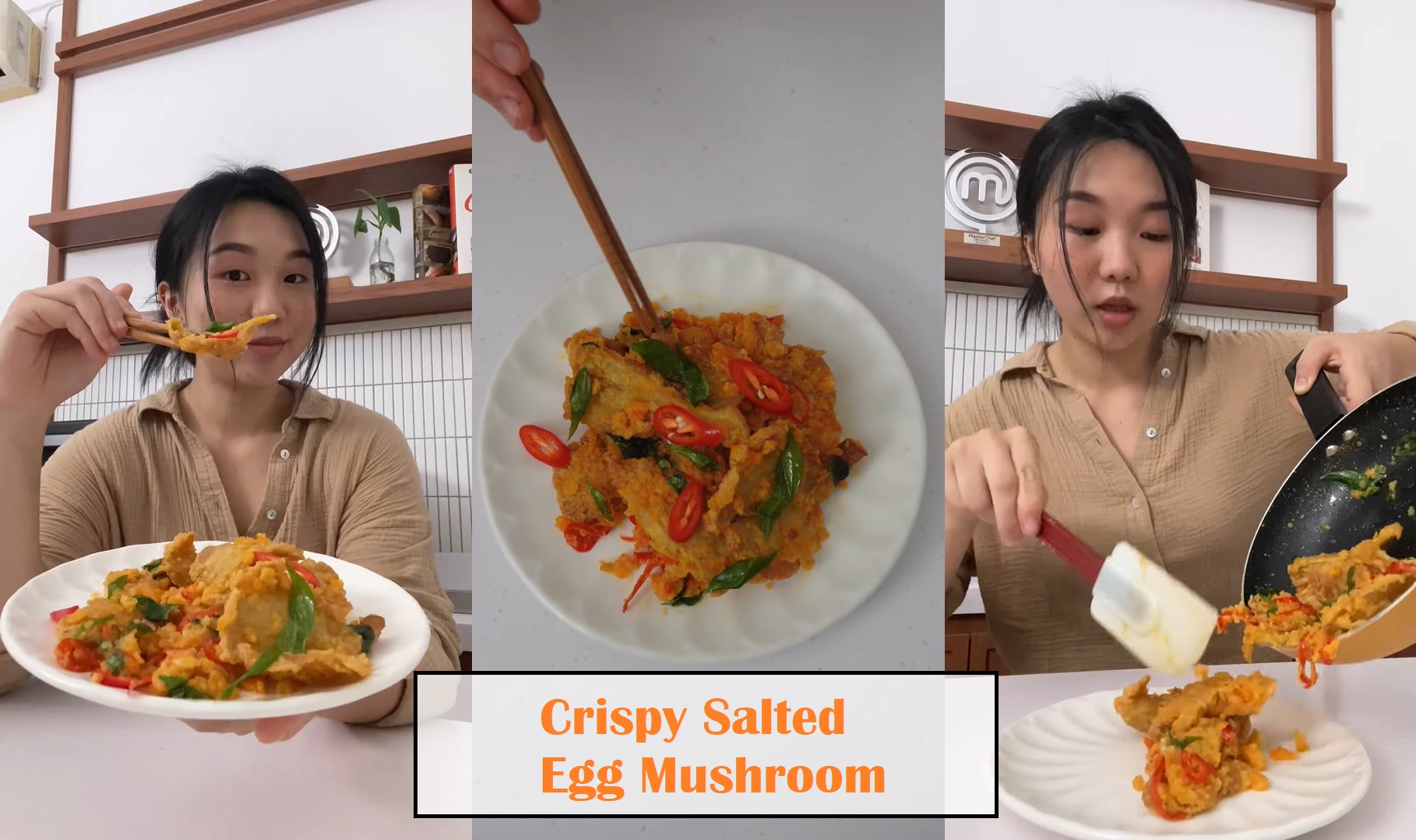 Resep Bikin Crispy Salted Egg Mushroom ala Cheryl Gunawan, Ikuti di Sini!