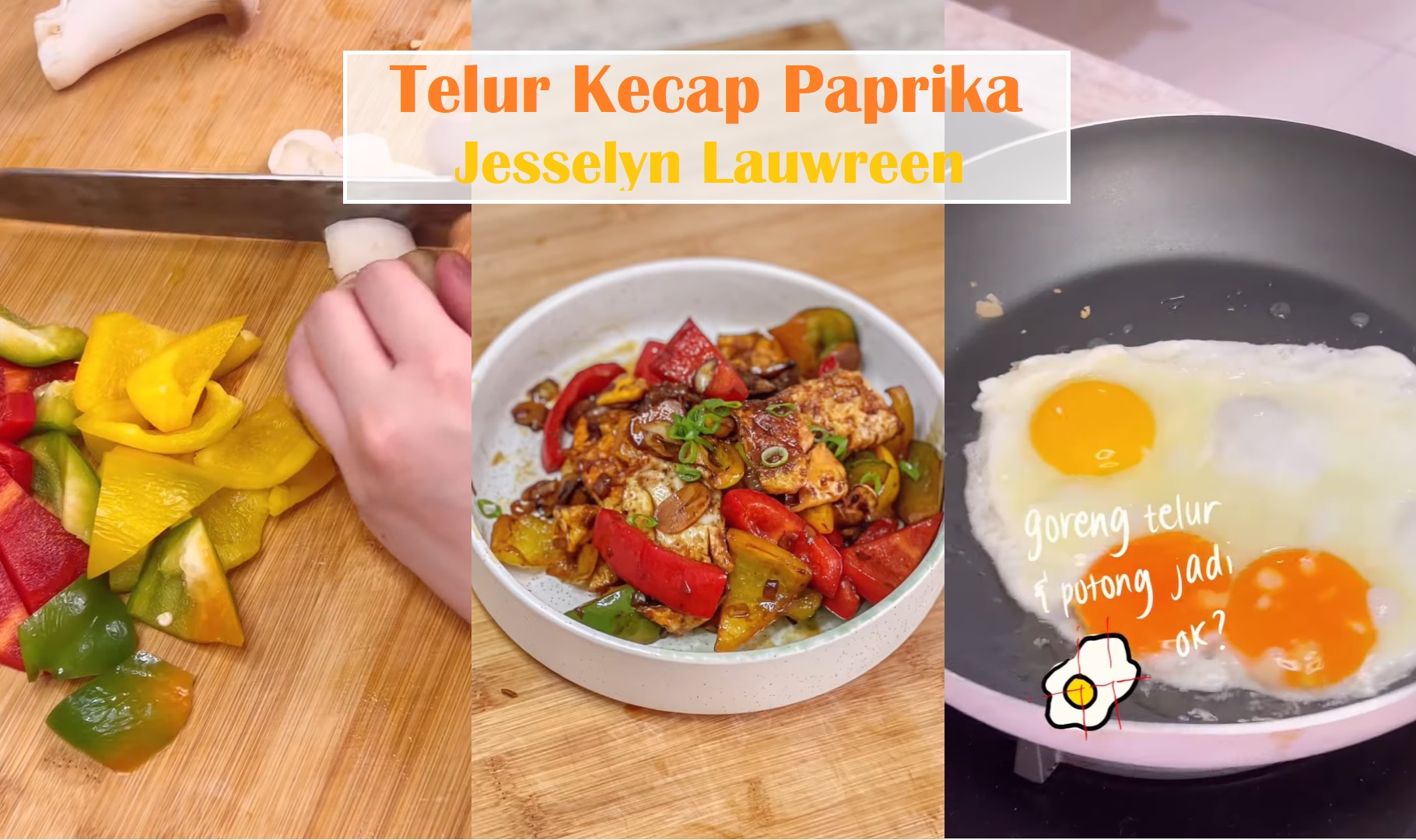 Resep Telur Kecap ala Jesselyn Lauwreen yang Bisa Jadi Menu Sahur! Cek di Sini!