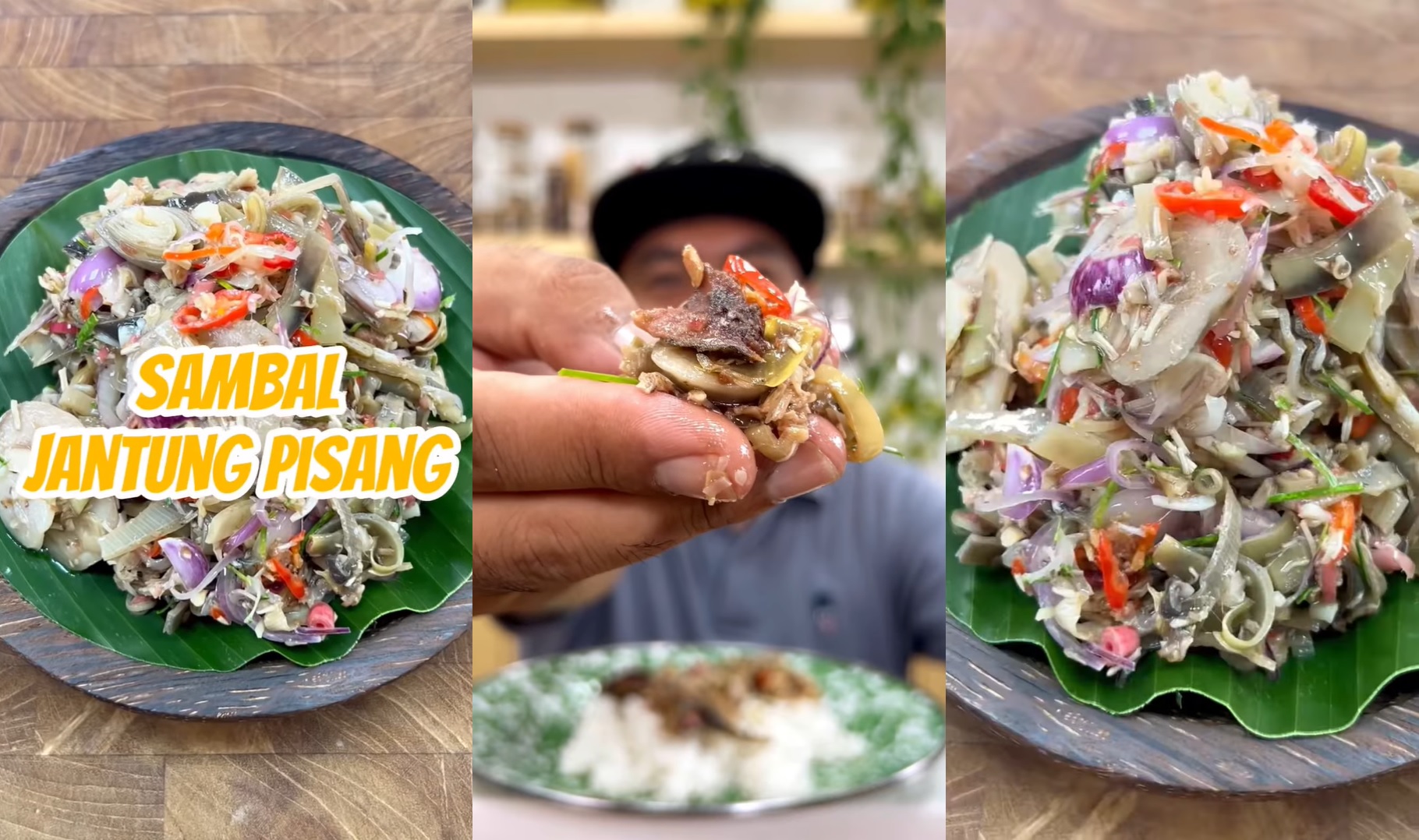 Resep Sambal Jantung Pisang ala Jarle Kul! Cocok Dimakan Bareng Ikan Goreng dan Nasi Putih!