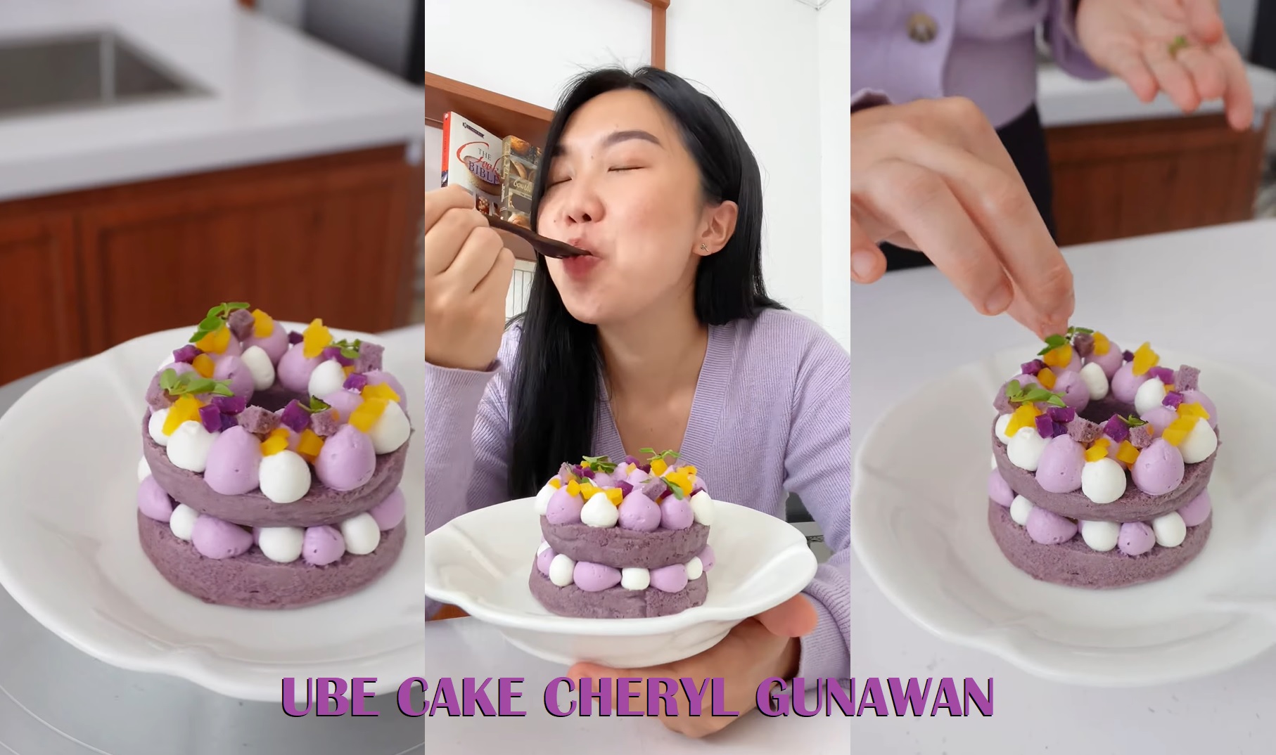 [Menu Ramadhan] Resep Ube Cake ala Cheryl Gunawan untuk Kudapan Setelah Salaat Tarawih