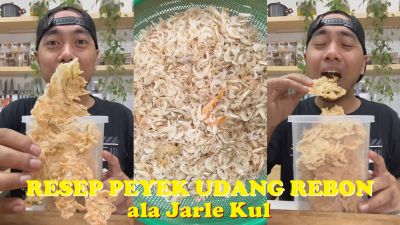 [Menu Ramadhan] Jarle Kul Bagikan Resep Peyek Udang Rebon untuk Teman Santap Rendang Saat Lebaran!