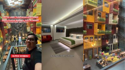 Tertarik untuk Coba Menginap di Hotel Bekas Kontainer? Cek Reviewnya dari Adhe Tora TV di Sini!