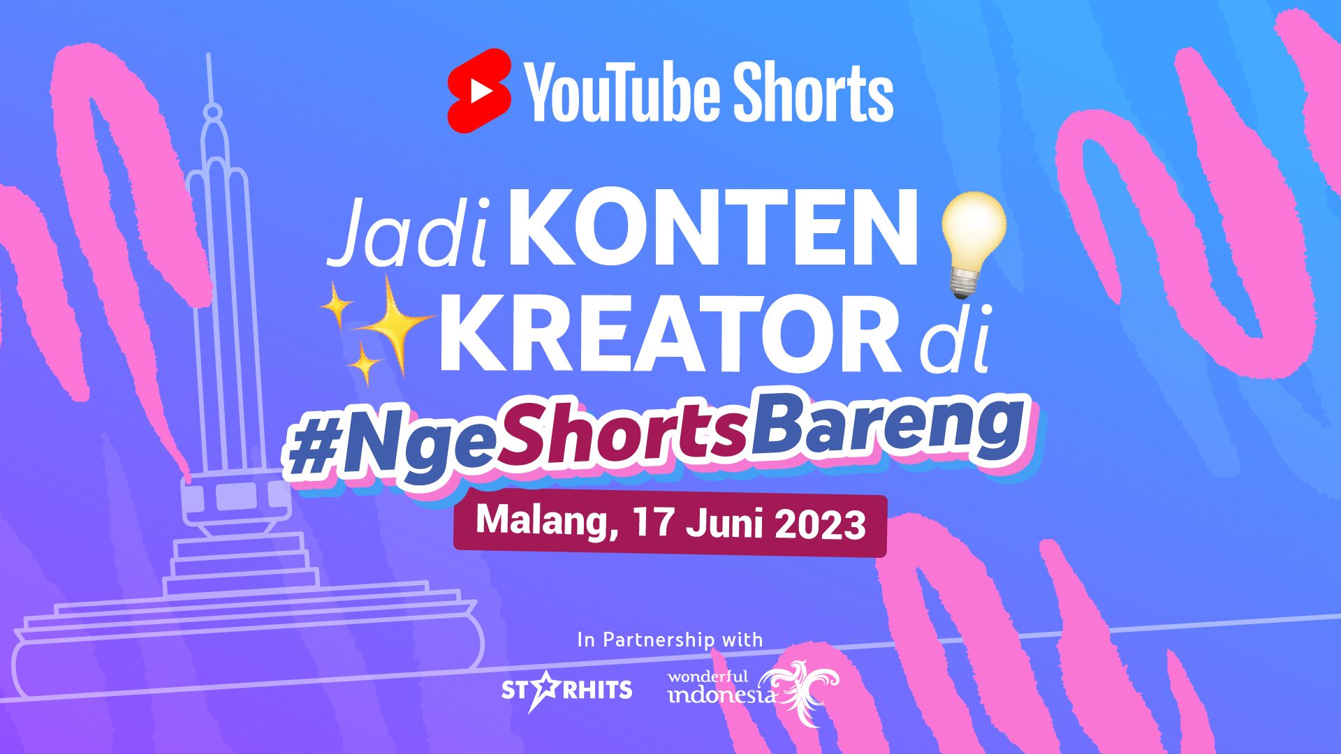 Siap-Siap! #NgeShortsBareng Akan Hadir di Malang Juni Ini! Daftar dari Sekarang!