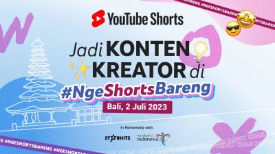Kota Denpasar Jadi Penutup Rangkaian Event #NgeShortsBareng di Bali Juli Ini, Daftar Sekarang!