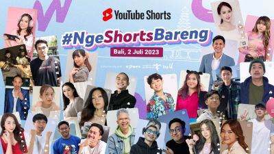 Dari Frost Diamond Hingga Medy Renaldy, Event #NgeShortsBareng di Bali Akan Hadirkan Puluhan Top Kreator!