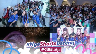 Keseruan Event #NgeShortsBareng di Bali, 50 Top Kreator Kumpul Bareng dan Bagikan Ilmu ke Ratusan Peserta