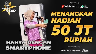 Cukup Bermodalkan Suara, Kamu Bisa Dapat 50 Juta Rupiah! Daftar Audisi Trending Star Sekarang!