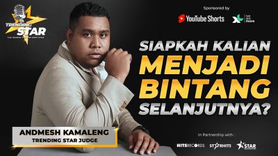 Trending Star Pilih Andmesh Kamaleng Jadi Juri, Cek Profilnya di Sini!