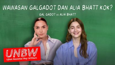 Eksklusif! Gal Gadot dan Alia Bhatt Jadi Murid Boy William di #UNBW!