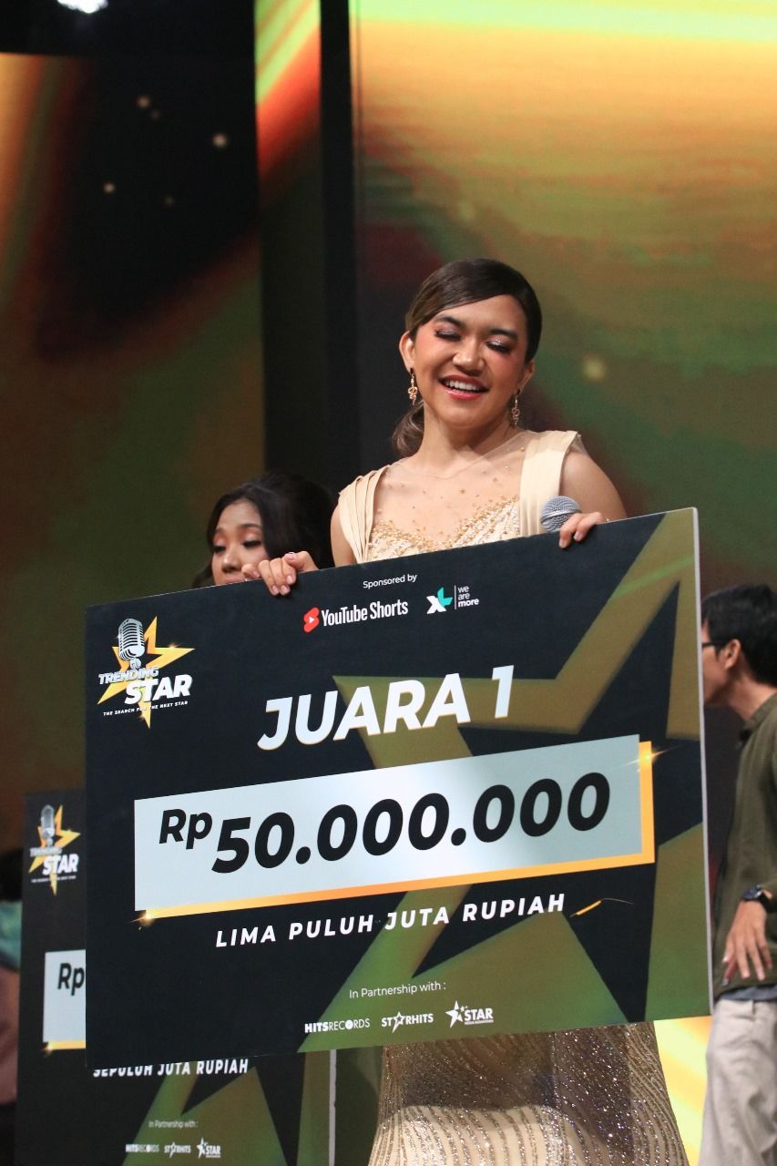Jadi Juara Satu Ajang Trending Star, Febrina Fransisca Mengaku Bersyukur