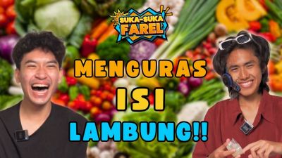 Di Playlist Suka-Suka Farel, Farel Tarek Coba Jus Rasa Penikmat Buah Zakar hingga Jus Sialan