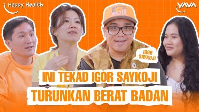 Igor Saykoji Ungkap Perjuangan Turunkan Berat Badan: Dari Dua Porsi Mie Ayam hingga Jalan Kaki Setiap Hari